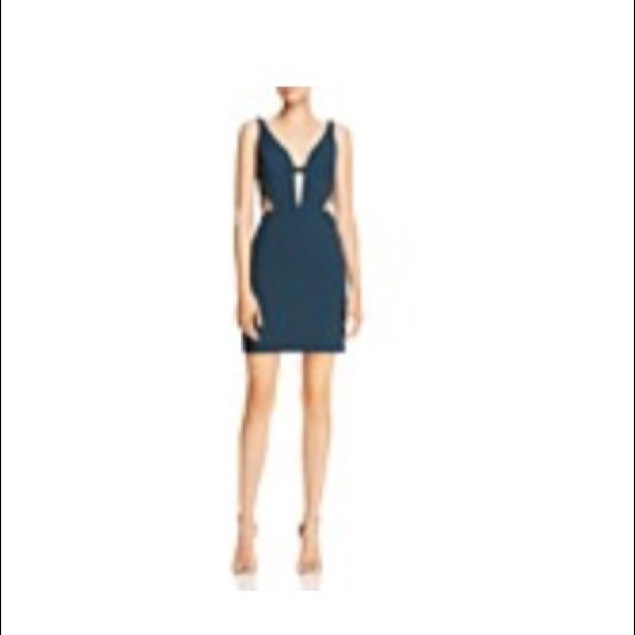 Aidan Mattox cutout scuba crepe dress, 2 - Picture 7 of 7